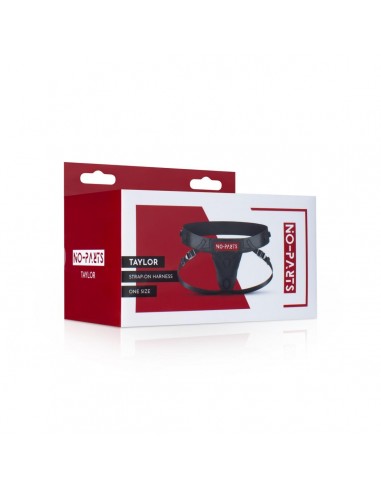 No-Parts - Taylor Adjustable Strap On Harness With Double O-Ring - Uprzęże Strapon - 5