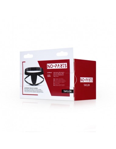 No-Parts - Taylor Adjustable Strap On Harness With Double O-Ring - Uprzęże Strapon - 6
