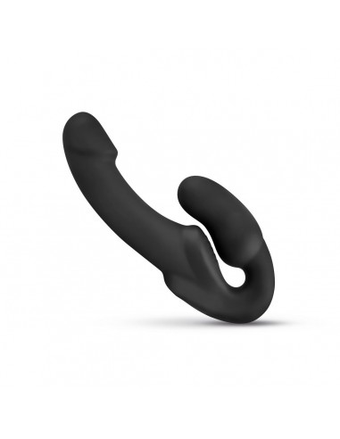 No-Parts - Morgan Strapless Strap-On Dildo - 22 cm - Black - Strap-ony, dilda na pasku bez wibracji - 1