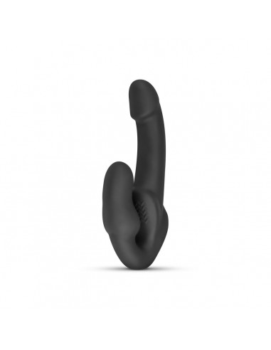 No-Parts - Morgan Strapless Strap-On Dildo - 22 cm - Black - Strap-ony, dilda na pasku bez wibracji - 5