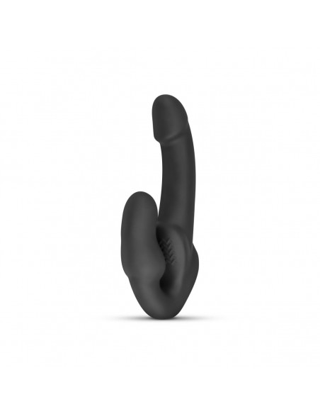 No-Parts - Morgan Strapless Strap-On Dildo - 22 cm - Black - Strap-ony, dilda na pasku bez wibracji - 5