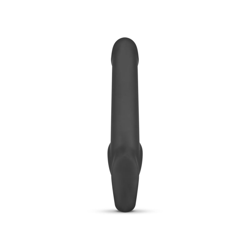 Morgan - samonośne dildo do strapona, dwustronne, 22 cm - 6