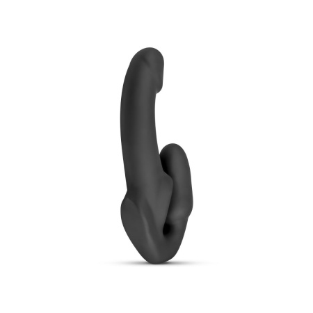 Morgan - samonośne dildo do strapona, dwustronne, 22 cm - 7