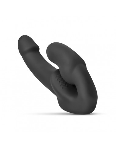 No-Parts - Morgan Strapless Strap-On Dildo - 22 cm - Black - Strap-ony, dilda na pasku bez wibracji - 8