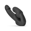 Morgan - samonośne dildo do strapona, dwustronne, 22 cm - 8