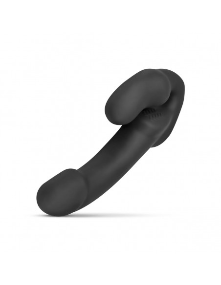 No-Parts - Morgan Strapless Strap-On Dildo - 22 cm - Black - Strap-ony, dilda na pasku bez wibracji - 9