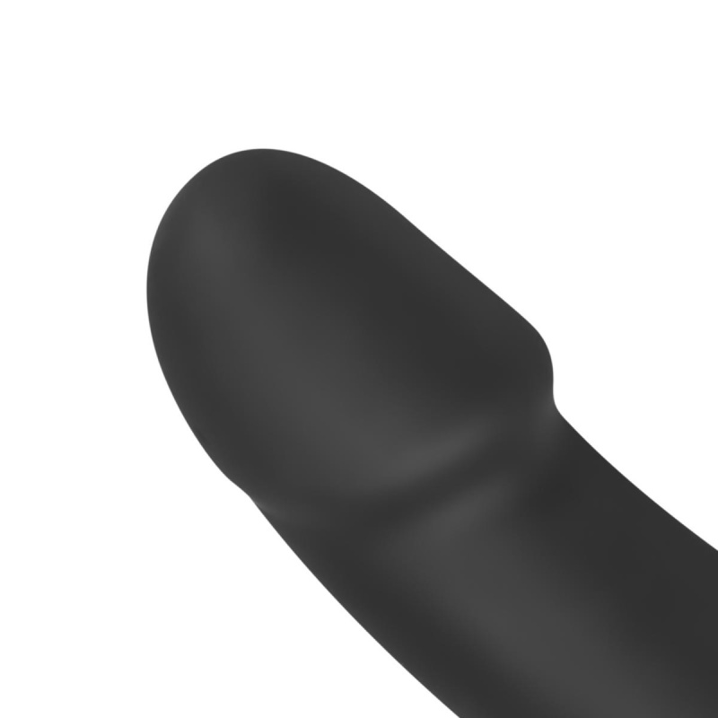 Morgan - samonośne dildo do strapona, dwustronne, 22 cm - 10