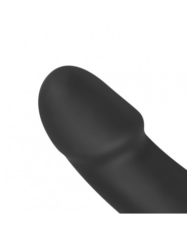 No-Parts - Morgan Strapless Strap-On Dildo - 22 cm - Black - Strap-ony, dilda na pasku bez wibracji - 10