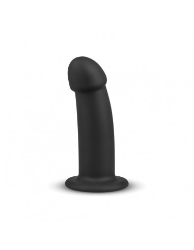 No-Parts - Charlie Dildo 14.5 cm - Black - Strap-ony, dilda na pasku bez wibracji - 1