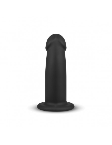No-Parts - Charlie Dildo 14.5 cm - Black - Strap-ony, dilda na pasku bez wibracji - 6
