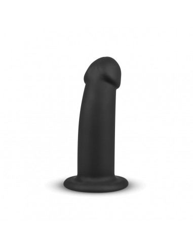 No-Parts - Charlie Dildo 14.5 cm - Black - Strap-ony, dilda na pasku bez wibracji - 7