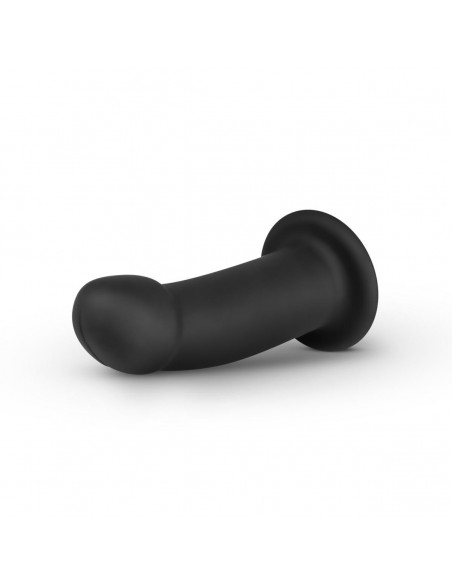 No-Parts - Charlie Dildo 14.5 cm - Black - Strap-ony, dilda na pasku bez wibracji - 8