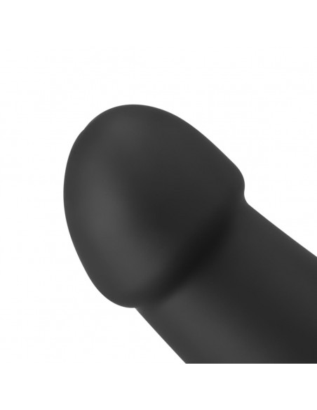 No-Parts - Charlie Dildo 14.5 cm - Black - Strap-ony, dilda na pasku bez wibracji - 10