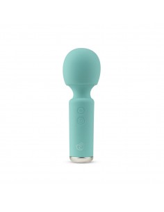 Mini Vibe Wand Vibrator - Aqua - Wibratory Magic Wand - 1