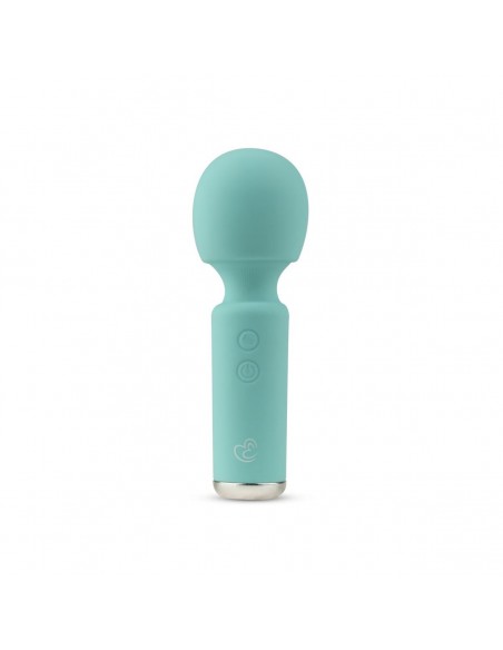 Mini Vibe Wand Vibrator - Aqua - Wibratory Magic Wand - 1