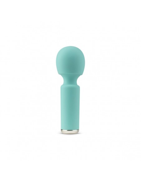 Mini Vibe Wand Vibrator - Aqua - Wibratory Magic Wand - 7