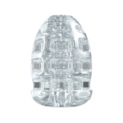 Mini Masturbator Transparentny TPE 8,5 × 5 cm - Rękaw Manualny - 1 2