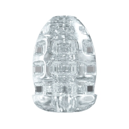 Mini Masturbator Transparentny TPE 8,5 × 5 cm - Rękaw Manualny - 2