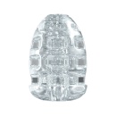 Mini Masturbator Transparentny TPE 8,5 × 5 cm - Rękaw Manualny - 2