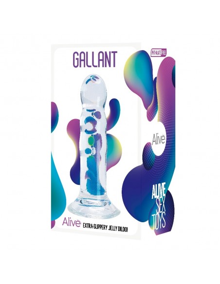 Dildo-Gallant Jelly S03 - Dilda żelowe - 2