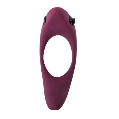 Wibrujący Pierścień Na Penisa Erection Vibroring Pure Passion Lunar Wine Red - 1