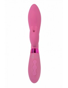 Wibrator Króliczek Rechargeable Vibrator Indeep Malena Magenta - Wibratory Króliczki - 1