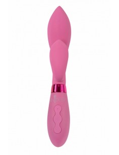 Wibrator Króliczek Rechargeable Vibrator Indeep Juna Magenta - Wibratory Króliczki - 1