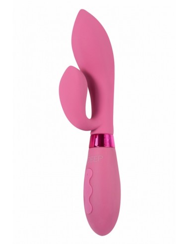 Wibrator Króliczek Rechargeable Vibrator Indeep Juna Magenta - Wibratory Króliczki - 3