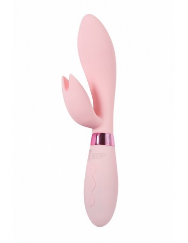 Wibrator Króliczek Rechargeable Vibrator Indeep Malena Pink - Wibratory Króliczki - 2