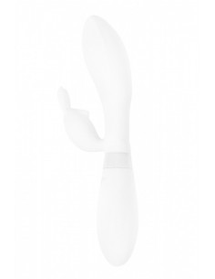 Wibrator Króliczek Rechargeable Vibrator Indeep Theona White - Wibratory Króliczki - 1 2