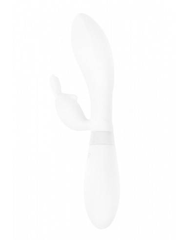 Wibrator Króliczek Rechargeable Vibrator Indeep Theona White - Wibratory Króliczki - 2
