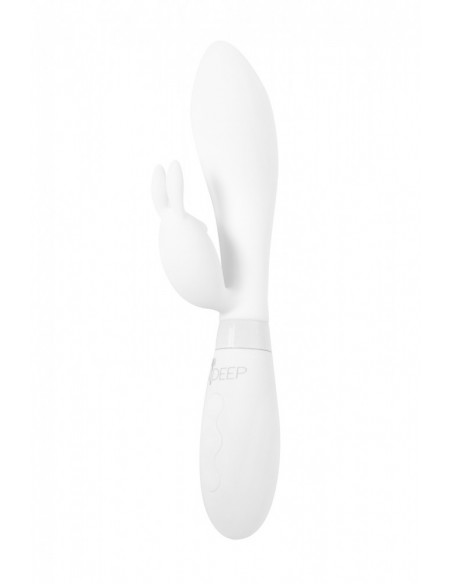 Wibrator Króliczek Rechargeable Vibrator Indeep Theona White - Wibratory Króliczki - 3