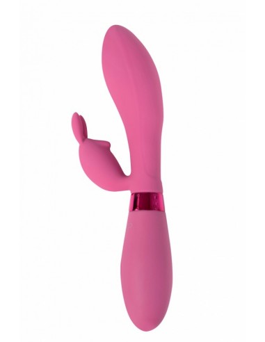 Wibrator Króliczek Rechargeable Vibrator Indeep Theona Magenta - Wibratory Króliczki - 2