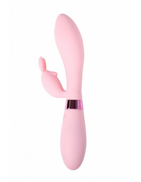 Wibrator Króliczek Rechargeable Vibrator Indeep Theona Pink - Wibratory Króliczki - 2
