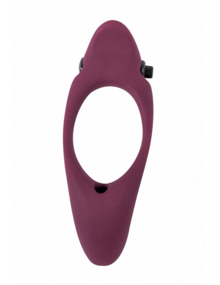 Wibrujący Pierścień Na Penisa Erection Vibroring Pure Passion Stardust Wine Red - Pierścienie erekcyjne wibrujące - 1