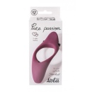 Wibrujący Pierścień Na Penisa Erection Vibroring Pure Passion Stardust Wine Red - 5