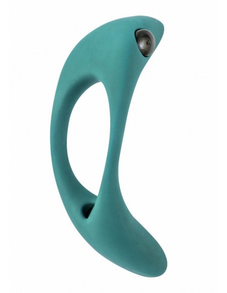 Wibrujący Pierścień Na Penisa Erection Vibroring Pure Passion Lunar Green - Pierścienie erekcyjne wibrujące - 3