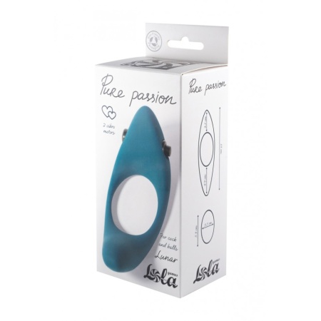 Wibrujący Pierścień Na Penisa Erection Vibroring Pure Passion Lunar Green - 4