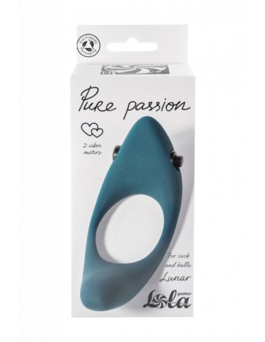 Wibrujący Pierścień Na Penisa Erection Vibroring Pure Passion Lunar Green - Pierścienie erekcyjne wibrujące - 5