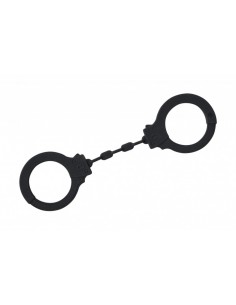 Kajdanki-Silicone Leggings Party Hard Limitation Black - Kajdanki erotyczne - 1 2