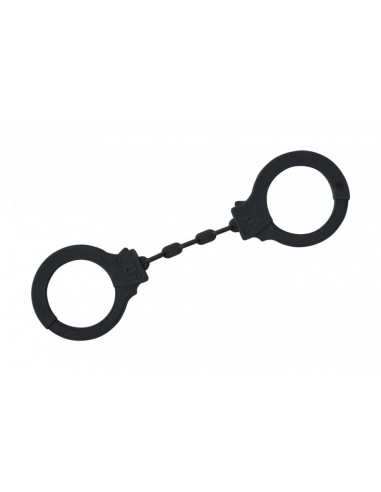 Kajdanki-Silicone Leggings Party Hard Limitation Black - Kajdanki erotyczne - 2