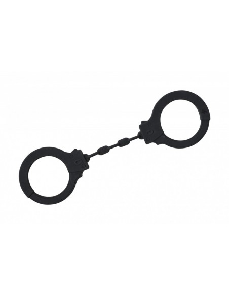 Kajdanki-Silicone Leggings Party Hard Limitation Black - Kajdanki erotyczne - 2