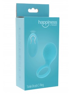 Tickle Brush C-Ring - Pierścienie erekcyjne wibrujące - 1 2