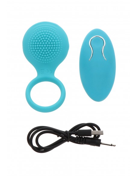 Tickle Brush C-Ring - Pierścienie erekcyjne wibrujące - 5