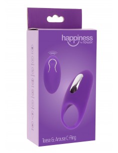 Tease / Arouse C-Ring - Pierścienie erekcyjne wibrujące - 1 2