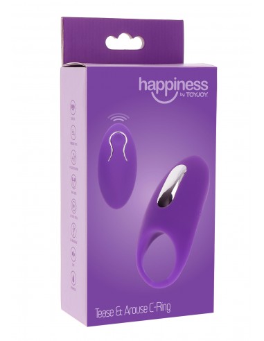 Tease / Arouse C-Ring - Pierścienie erekcyjne wibrujące - 2