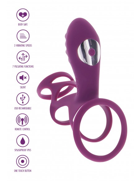 Halo Halo C-Ring Sleeve - Pierścienie erekcyjne wibrujące - 6