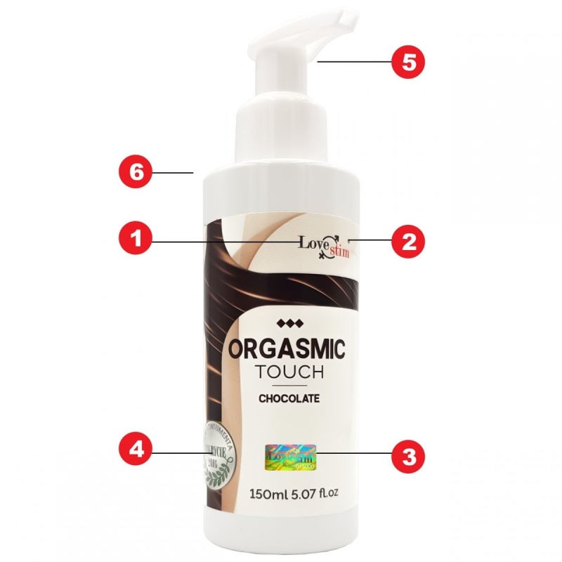 Orgasmic Touch Chocolate 150 ml - 4