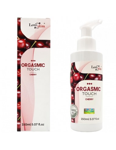 Orgasmic Touch Cherry 150 ml - Olejki i żele do masażu - 1