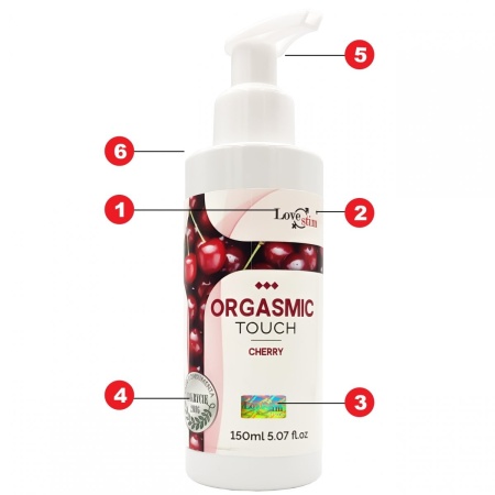 Orgasmic Touch Cherry 150 ml - 3